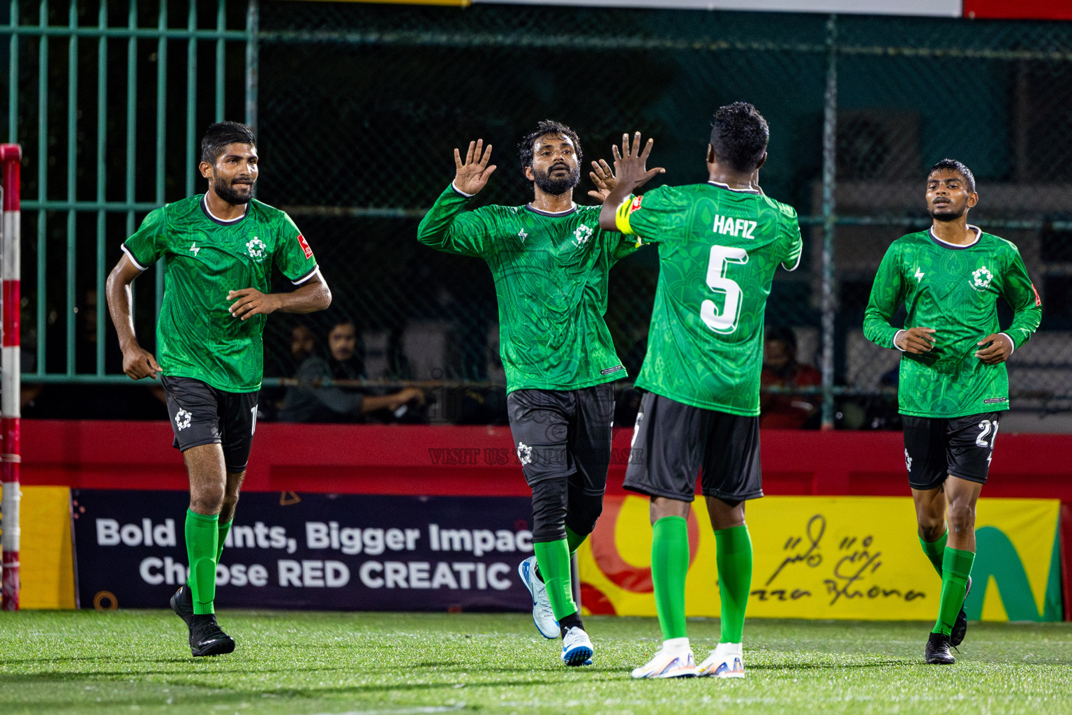 L Mundoo VS L Kalaidhoo in Day 8 of Golden Futsal Challenge 2025 was held on Sunday, 12th January 2025, in Hulhumale', Maldives Photos: Nausham Waheed , Ismail Thoriq / images.mv