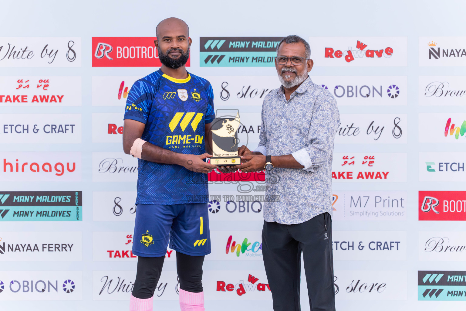 Semi Finals Match 02 Huss Songun FT VS Velaa Sports Club in Day 8 of Eydhafushi Cup 2025 held in Eydhafushi Football Stadium at B. Eydhafushi, Maldives on Saturday, 13th September 2025. Photos: Arif Rasheed / images.mv