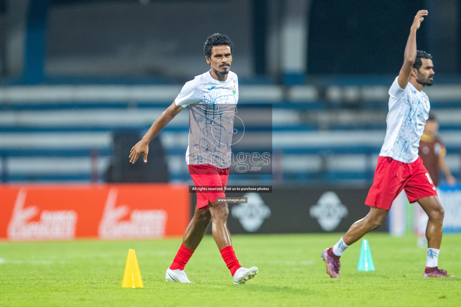 Maldives vs Bhutan in SAFF Championship 2023 held in Sree Kanteerava Stadium, Bengaluru, India, on Wednesday, 22nd June 2023. Photos: Nausham Waheed / images.mv