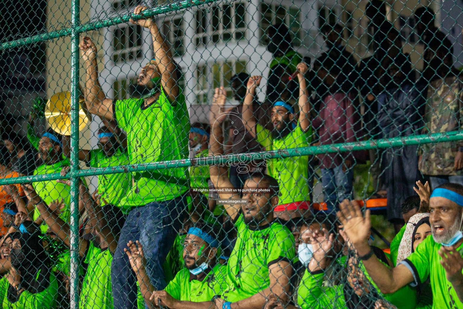 Team FSM vs Club HDC in the Quarter Finals of Club Maldives 2021 held at Hulhumale;, on 12th December 2021 Photos: Nasam / images.mv