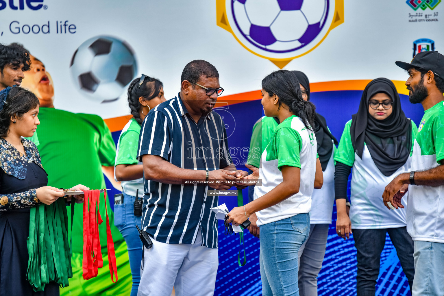 Day 4 of Milo Kids Football Fiesta 2022 was held in Male', Maldives on 22nd October 2022. Photos: Nausham Waheed / images.mv