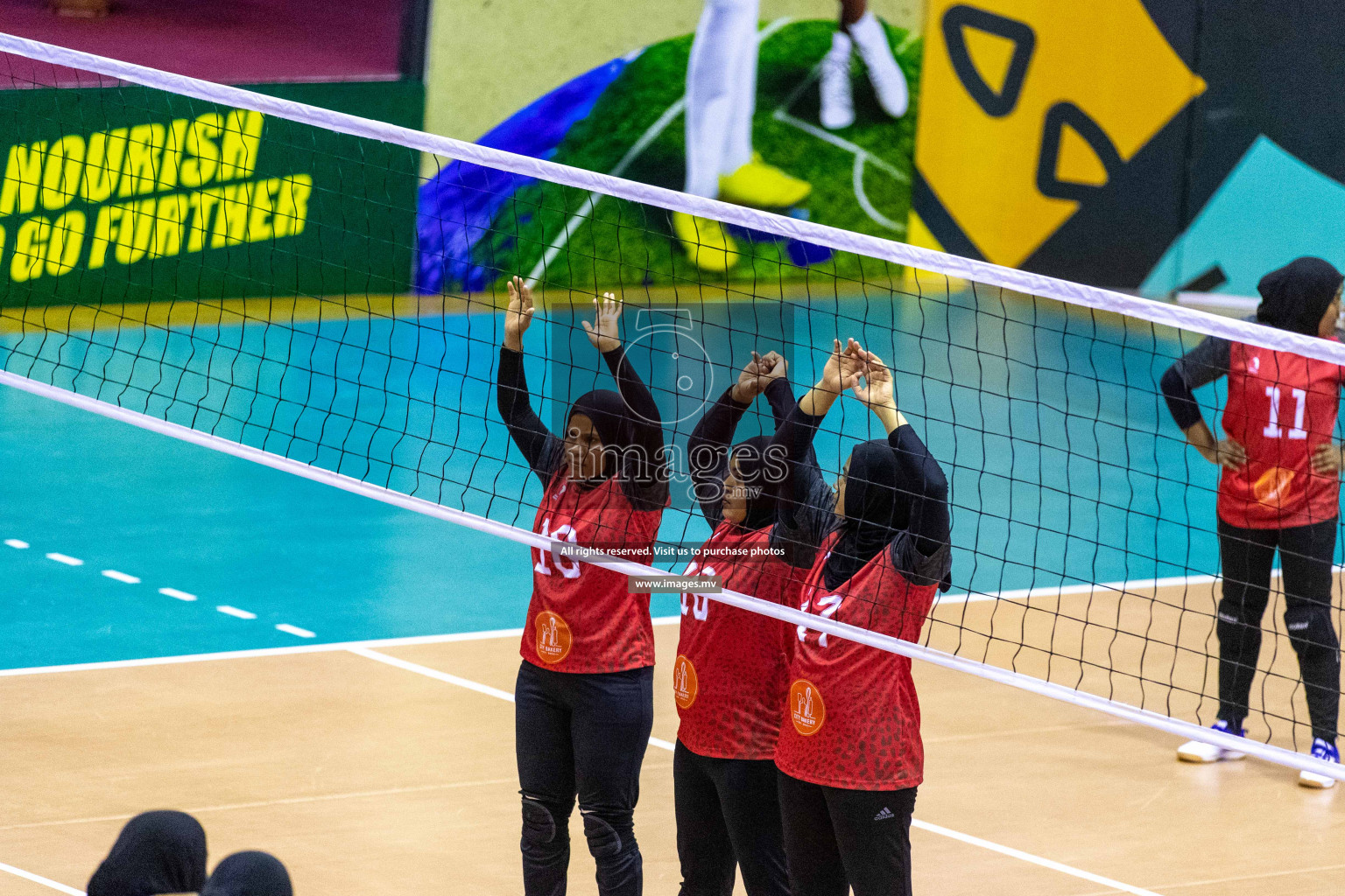 Volleyball Association Cup 2022-Women's Division-Match Day 1 was held in Male', Maldives on Tuesday, 24th May 2022.  Photos By: Ismail Thoriq / images.mv