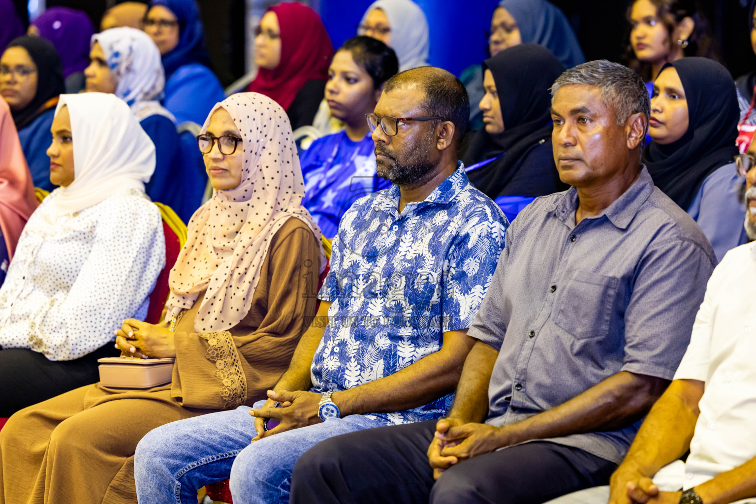 Day 1 of 25th Milo Inter-School Netball Tournament was held in Social Center at Male', Maldives on Thursday, 8th August 2024. Photos: Nausham Waheed / images.mv