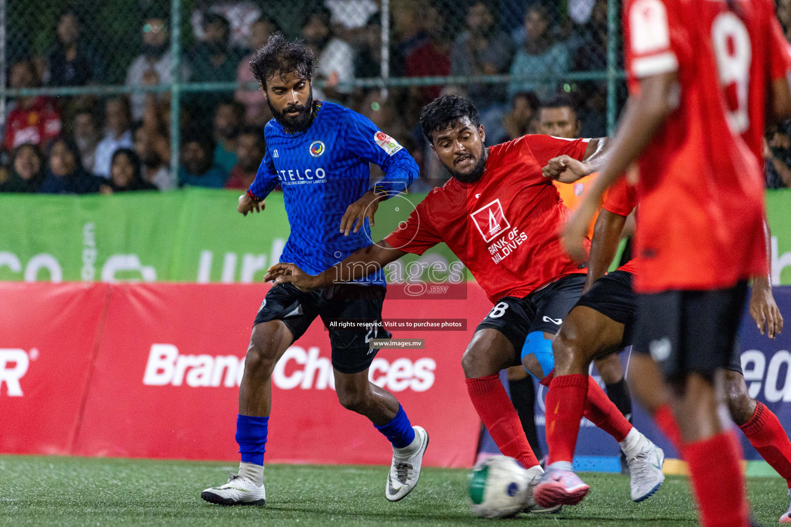 STELCO vs United BML in Quarter Final of Club Maldives Cup 2023 held in Hulhumale, Maldives, on Saturday, 12th August 2023Photos: Nausham Waheed