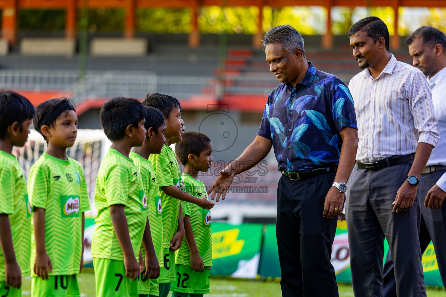 Day 2 of MILO Kids Football Fiesta was held at National Stadium in Male', Maldives on Saturday, 24th February 2024.