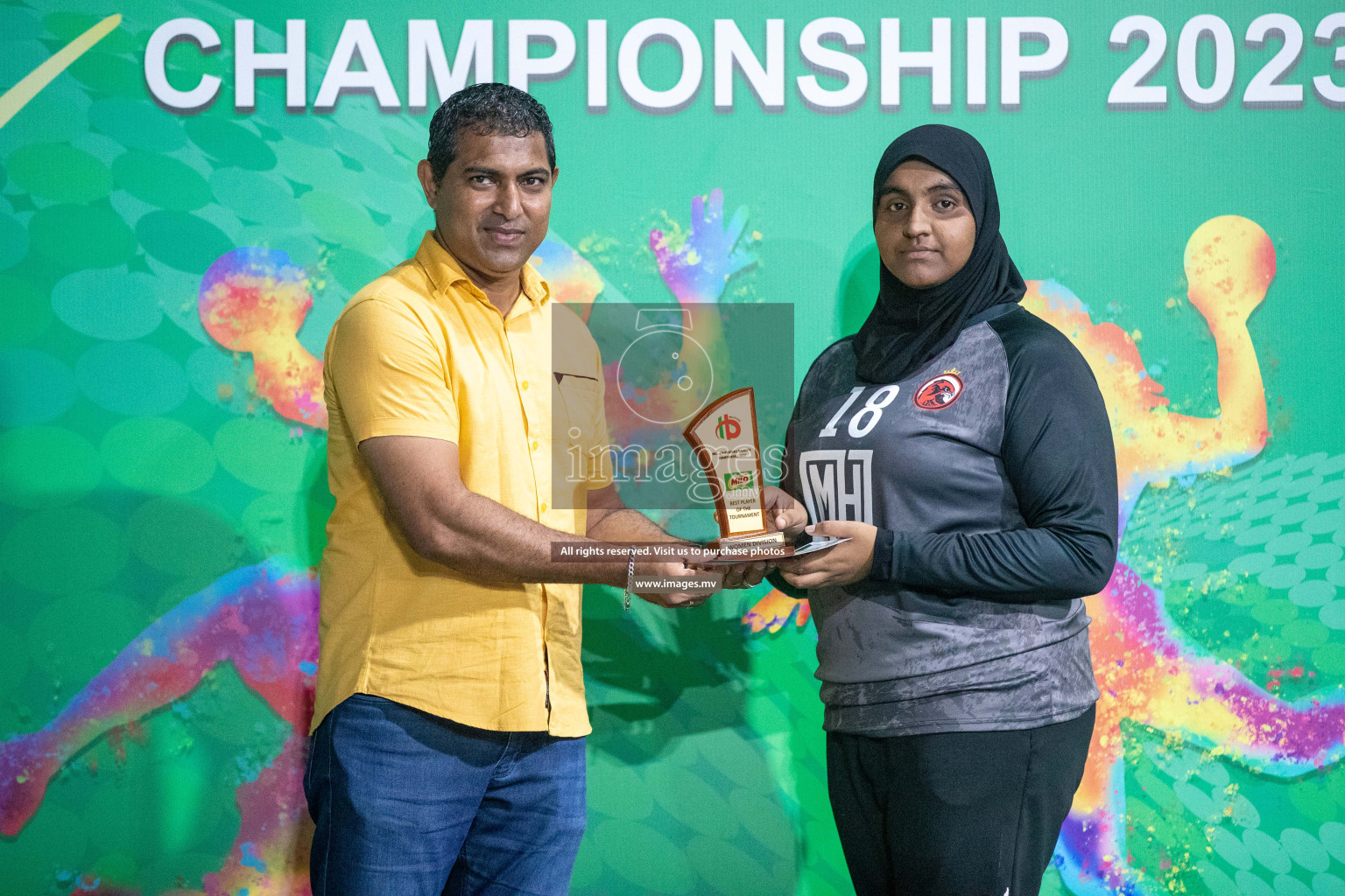 Finals of 6th MILO Handball Maldives Championship 2023, held in Handball ground, Male', Maldives on 10th June 2023 Photos: Nausham waheed / images.mv