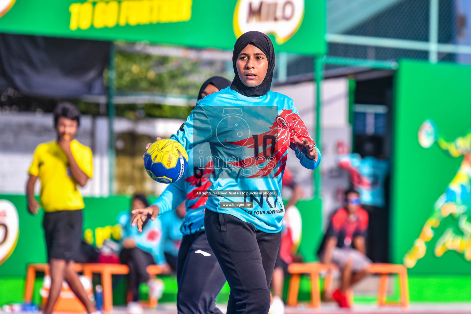 Milo 5th Handball Maldives Championship 2022 Day 17 held in Male', Maldives on 04th July2022 Photos By: Nausham Waheed /images.mv