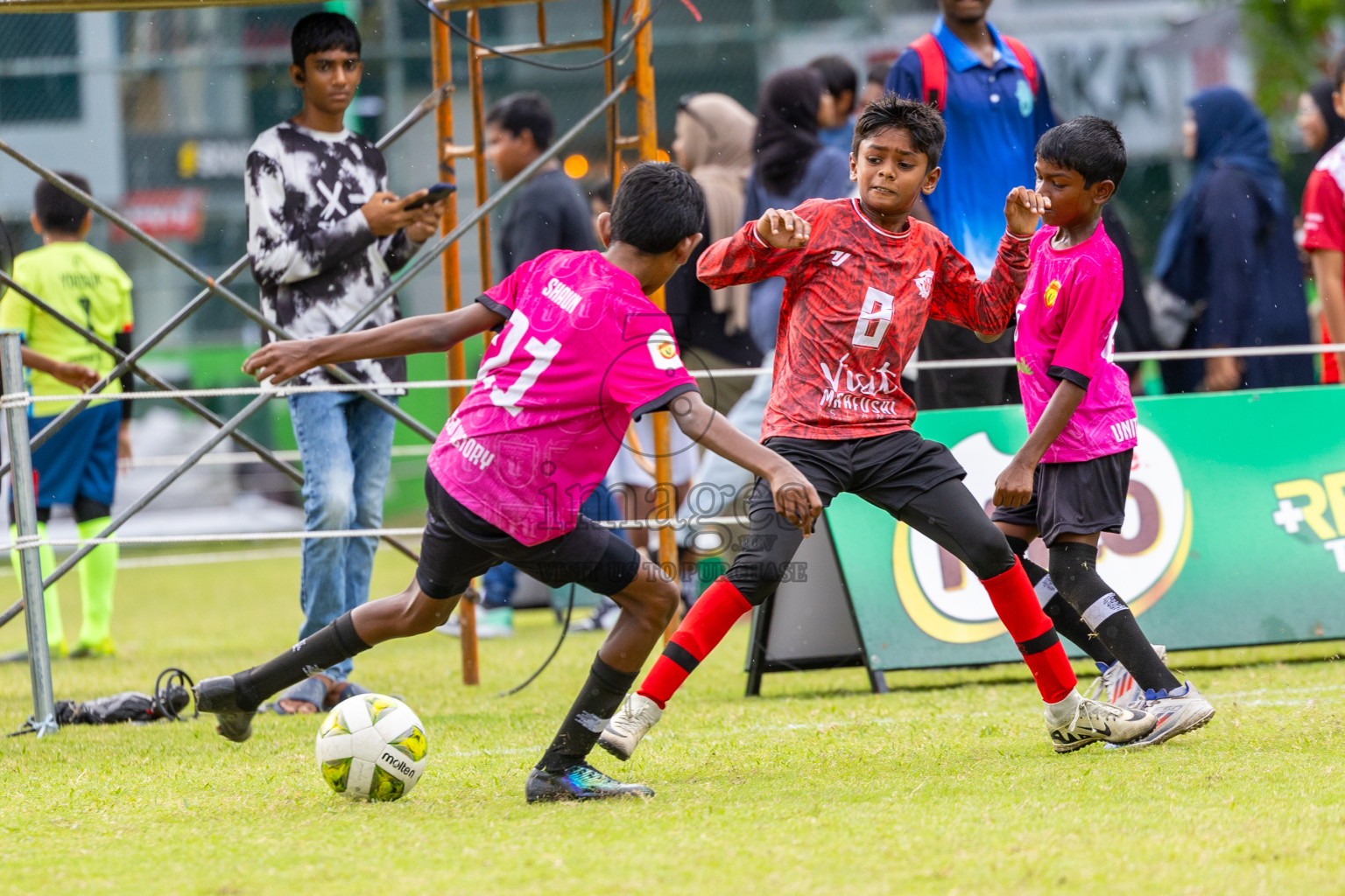 Day 1 of MILO Academy Championship 2025 (U-12) was held at Henveiru Stadium in Male', Maldives on Thursday, 1st May 2025. Photos: Ismail Thoriq / images.mv