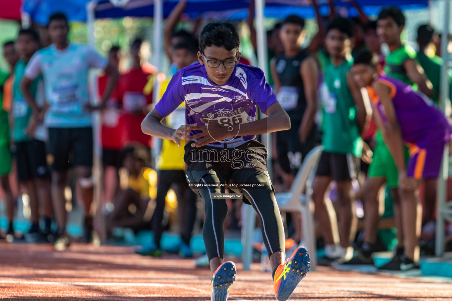 Day 5 of Inter-School Athletics Championship held in Male', Maldives on 27th May 2022. Photos by: Nausham Waheed / images.mv