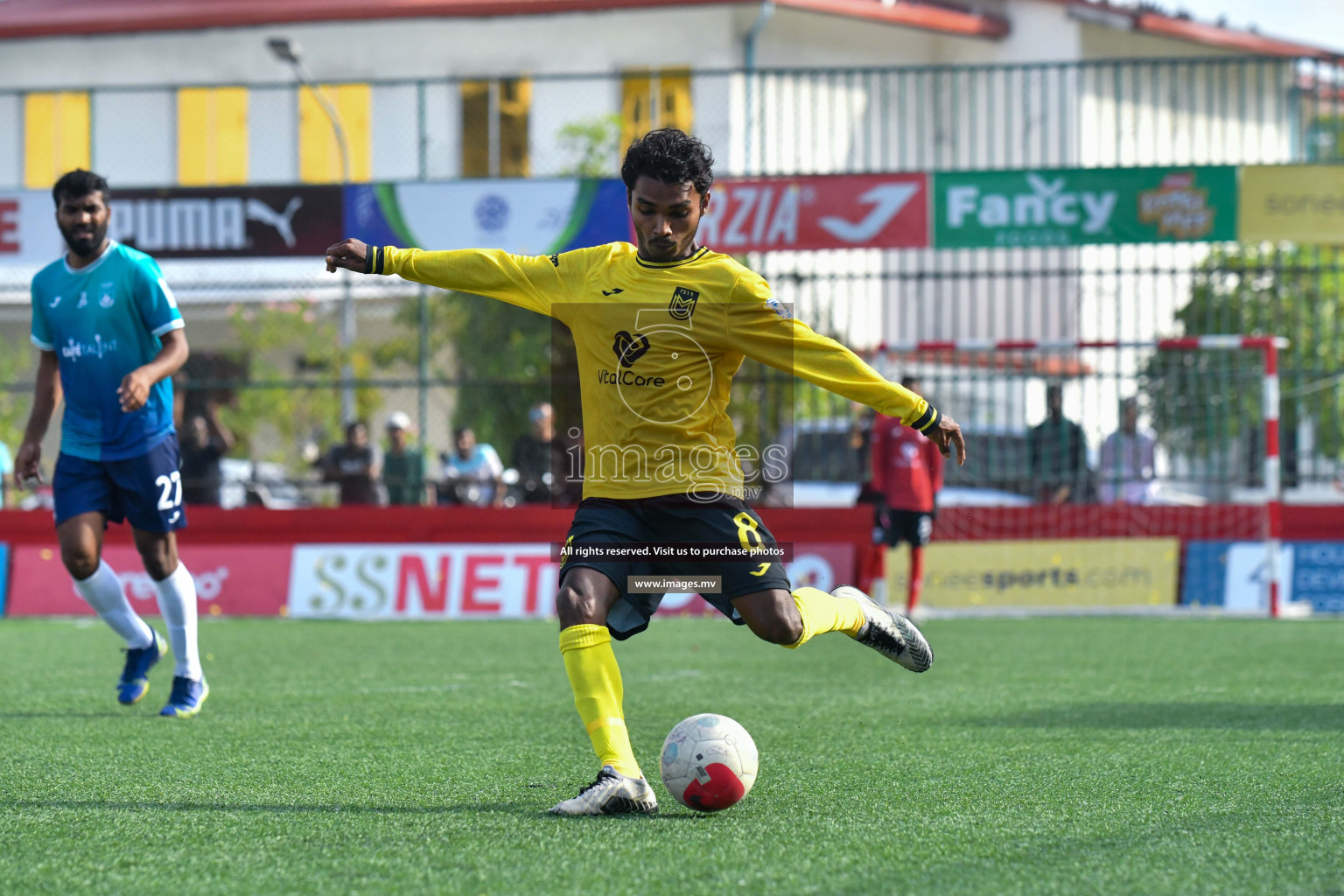 Matchday 21 of Golden Futsal Challenge 2023 on 25 February 2023 in Hulhumale, Male, Maldives