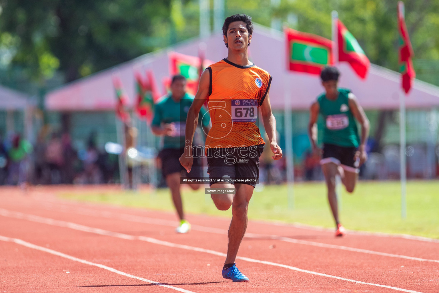 Day 1 of Inter-School Athletics Championship held in Male', Maldives on 22nd May 2022. Photos by: Maanish / images.mv