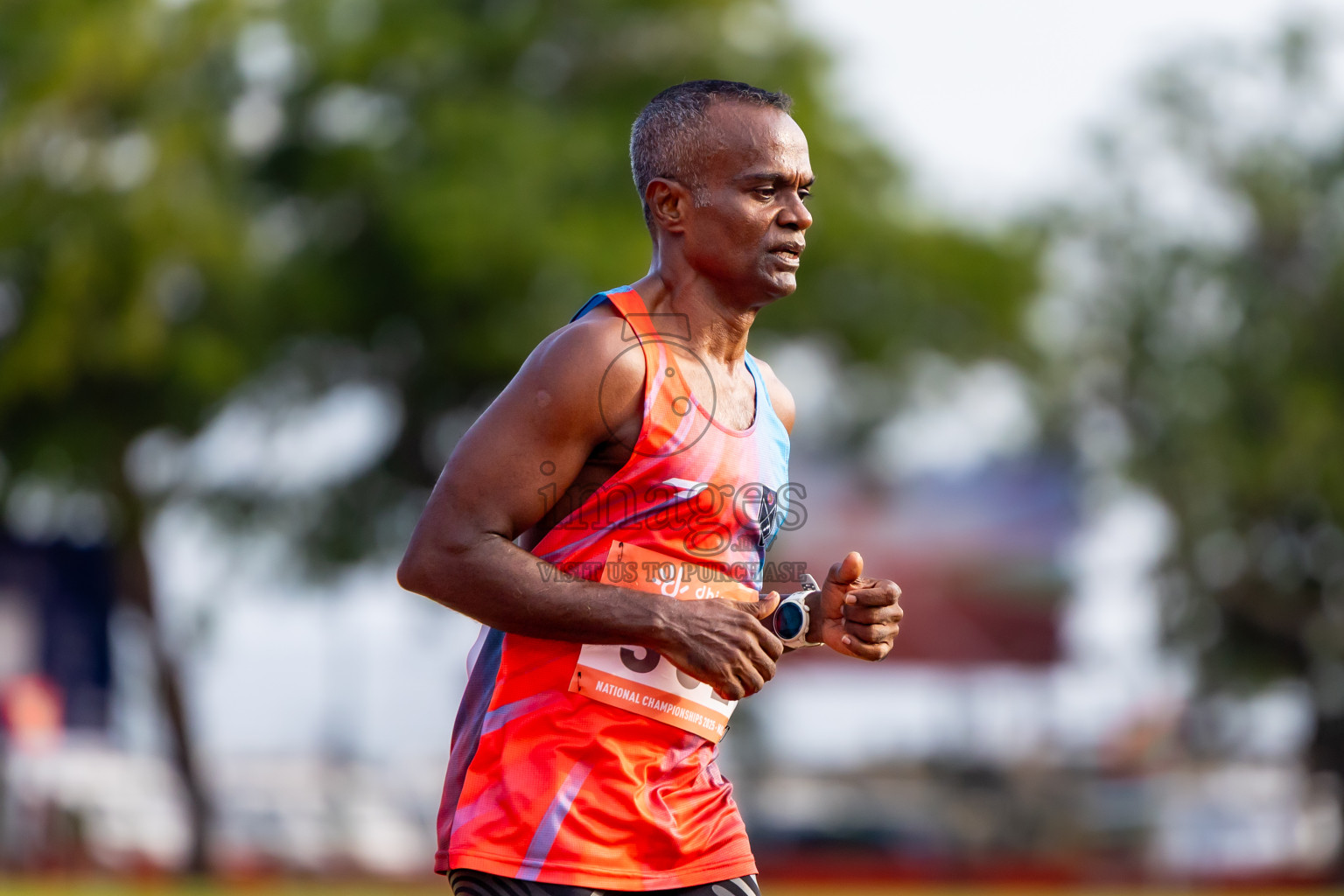 Day 1 of National Athletics Championship 2025 was held at Ekuveni Running Ground in Male', Maldives on Thursday, 14th August 2025. Photos: Nausham Waheed / images.mv