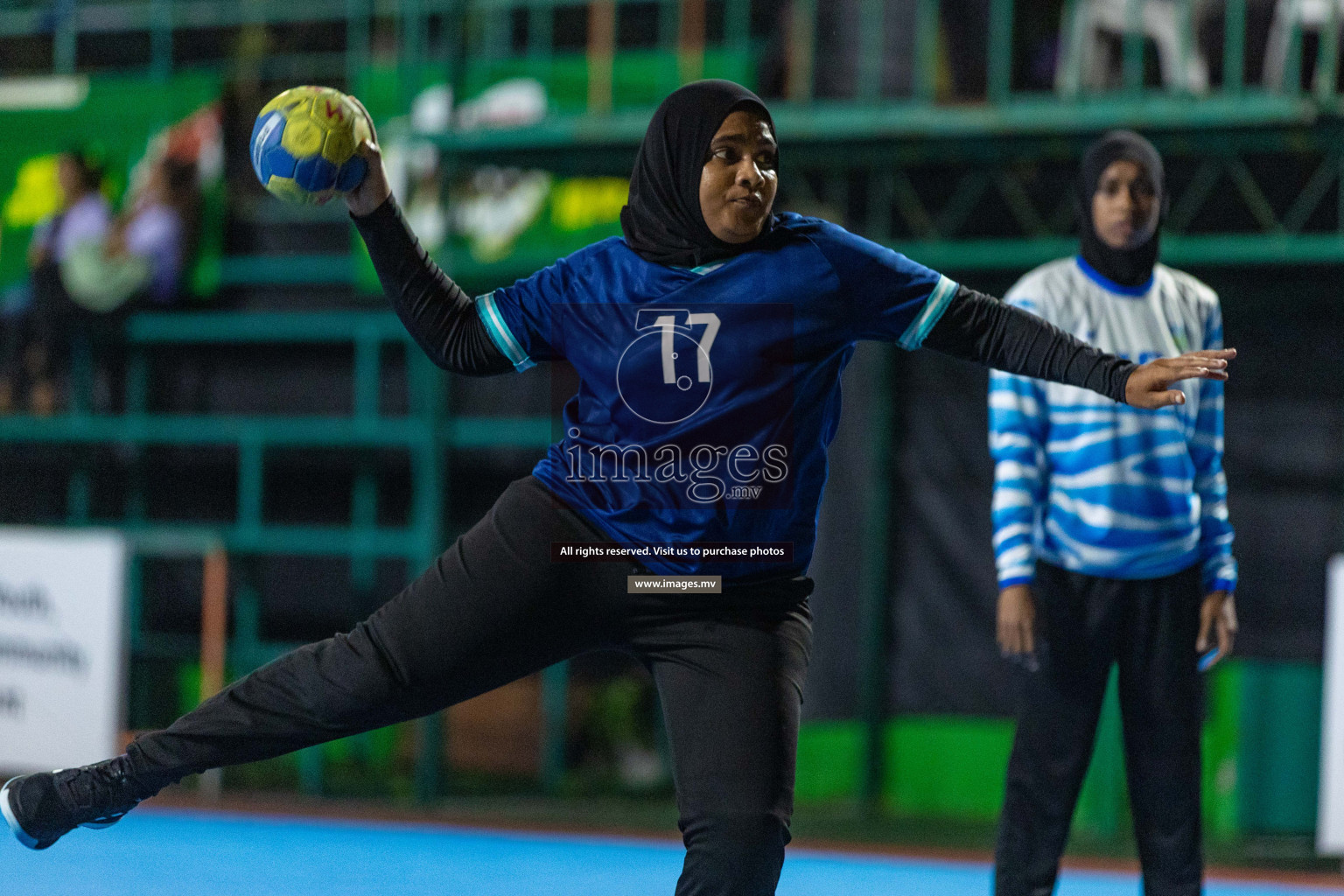 Quarter Final of 7th Inter-Office/Company Handball Tournament 2023, held in Handball ground, Male', Maldives on Friday, 20th October 2023 Photos: Nausham Waheed/ Images.mv