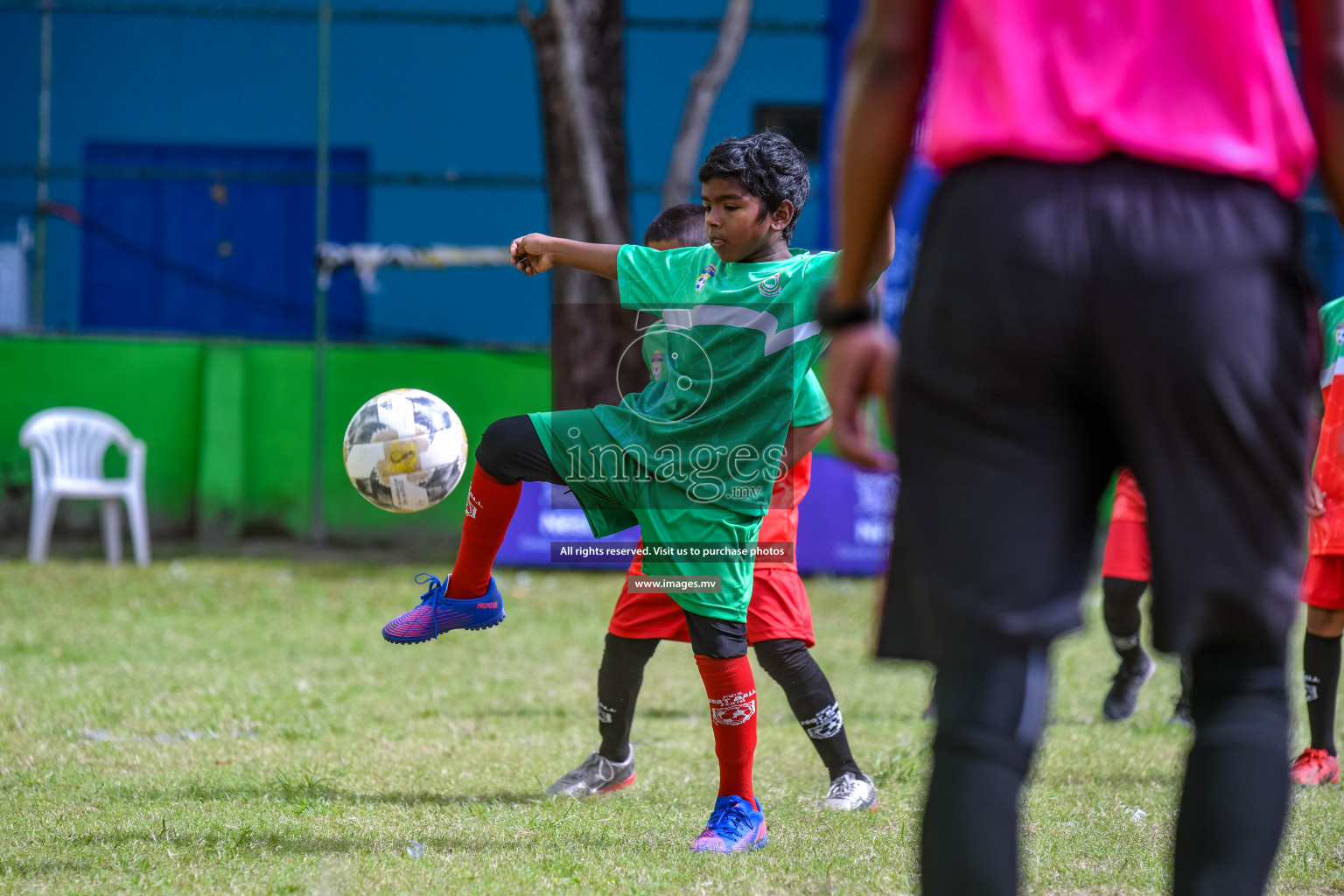 Day 3 of Milo Kids Football Fiesta 2022 was held in Male', Maldives on 21st October 2022. Photos: Nausham Waheed/ images.mv