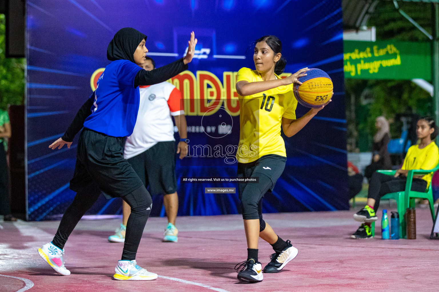 Day3 of Slamdunk by Sosal on 14th April 2023 held in Male'. Photos: Nausham waheed /images.mv