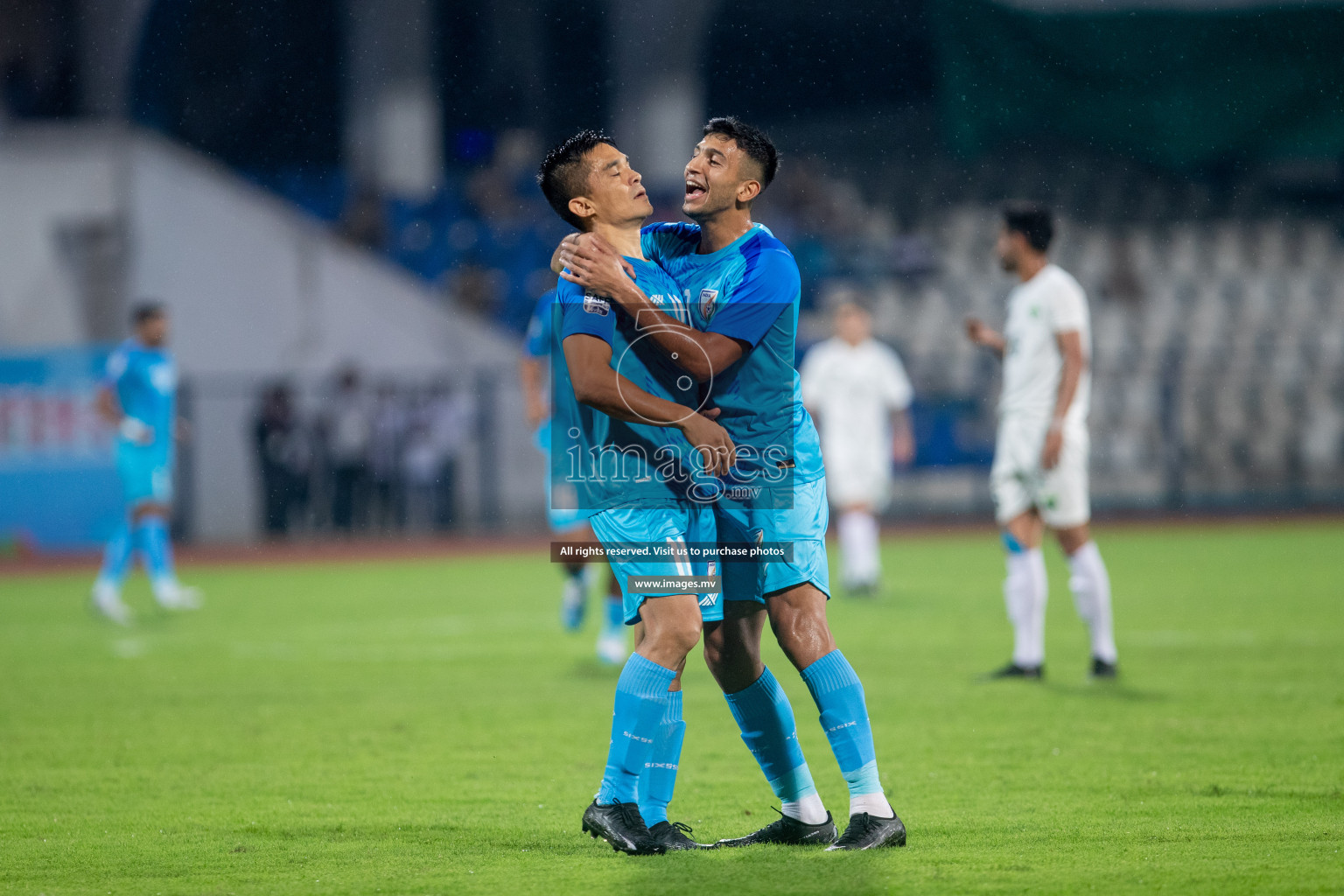 India vs Pakistan in the opening match of SAFF Championship 2023 held in Sree Kanteerava Stadium, Bengaluru, India, on Wednesday, 21st June 2023. Photos: Nausham Waheed / images.mv