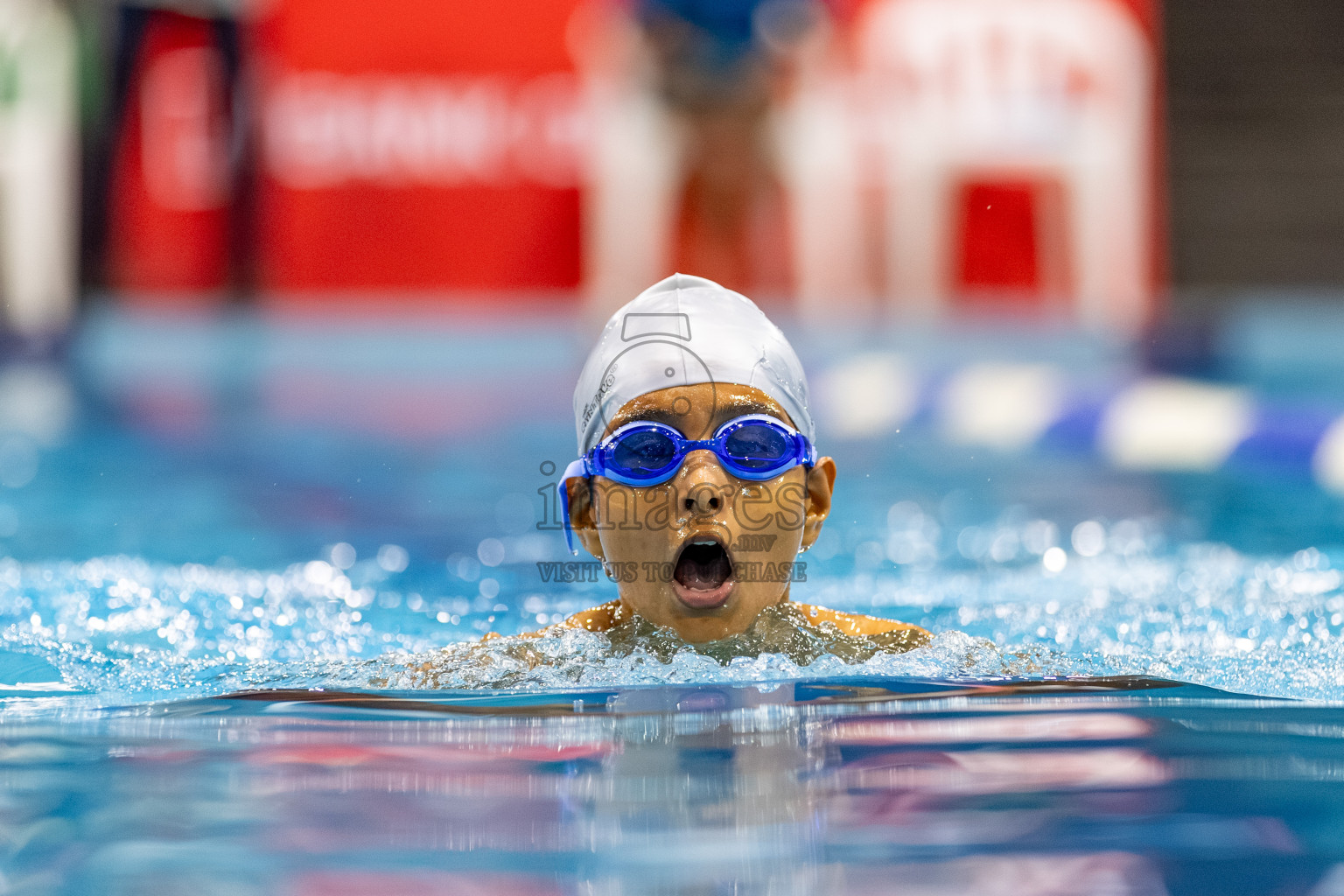 Day 4 of BML 6th National Kids Swimming Kids Festival 2025 held in Hulhumale', Maldives on Thursday, 6th November 2024. Photos: Hassan Simah / images.mv