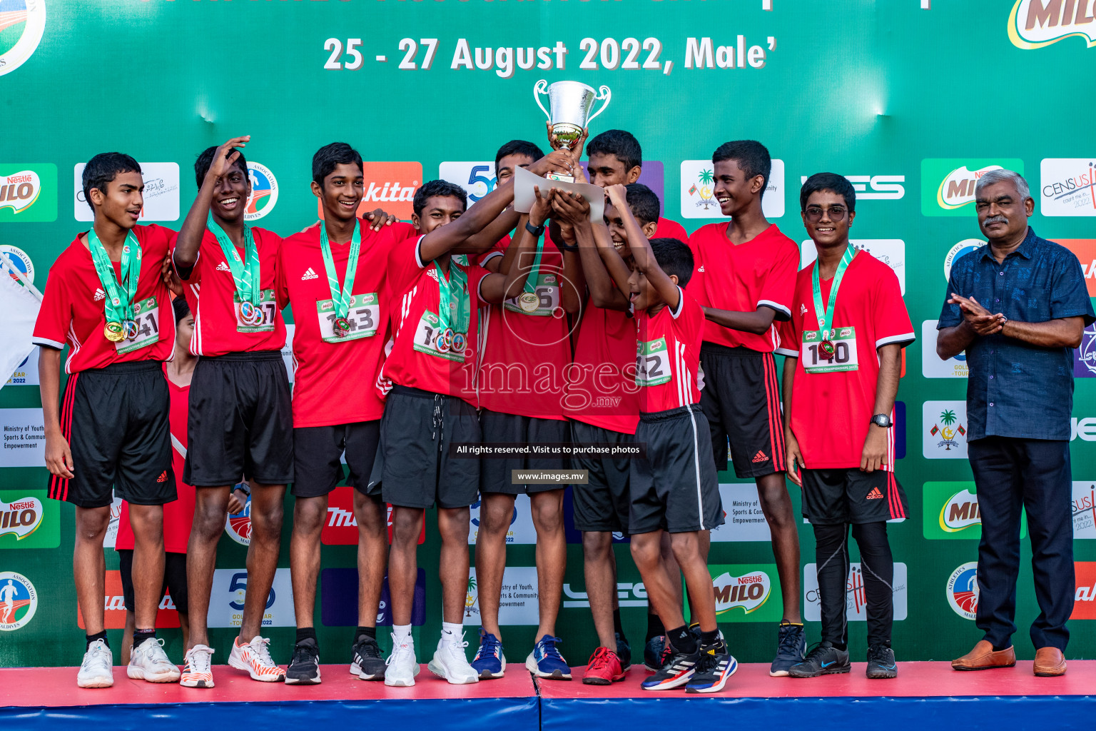 Day 3 of Milo Association Athletics Championship 2022 on 27th Aug 2022, held in, Male', Maldives Photos: Nausham Waheed / Images.mv