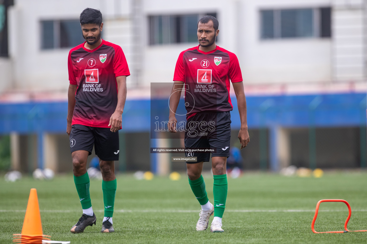 SAFF Championship training session of Team Maldives in Bangalore on Tuesday, 21st June 2023. Photos: Nausham Waheed / images.mv