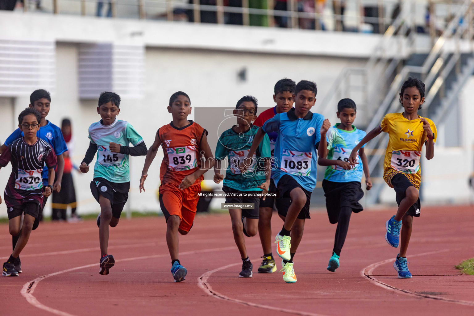 Day two of Inter School Athletics Championship 2023 was held at Hulhumale' Running Track at Hulhumale', Maldives on Sunday, 15th May 2023. Photos: Shuu/ Images.mv