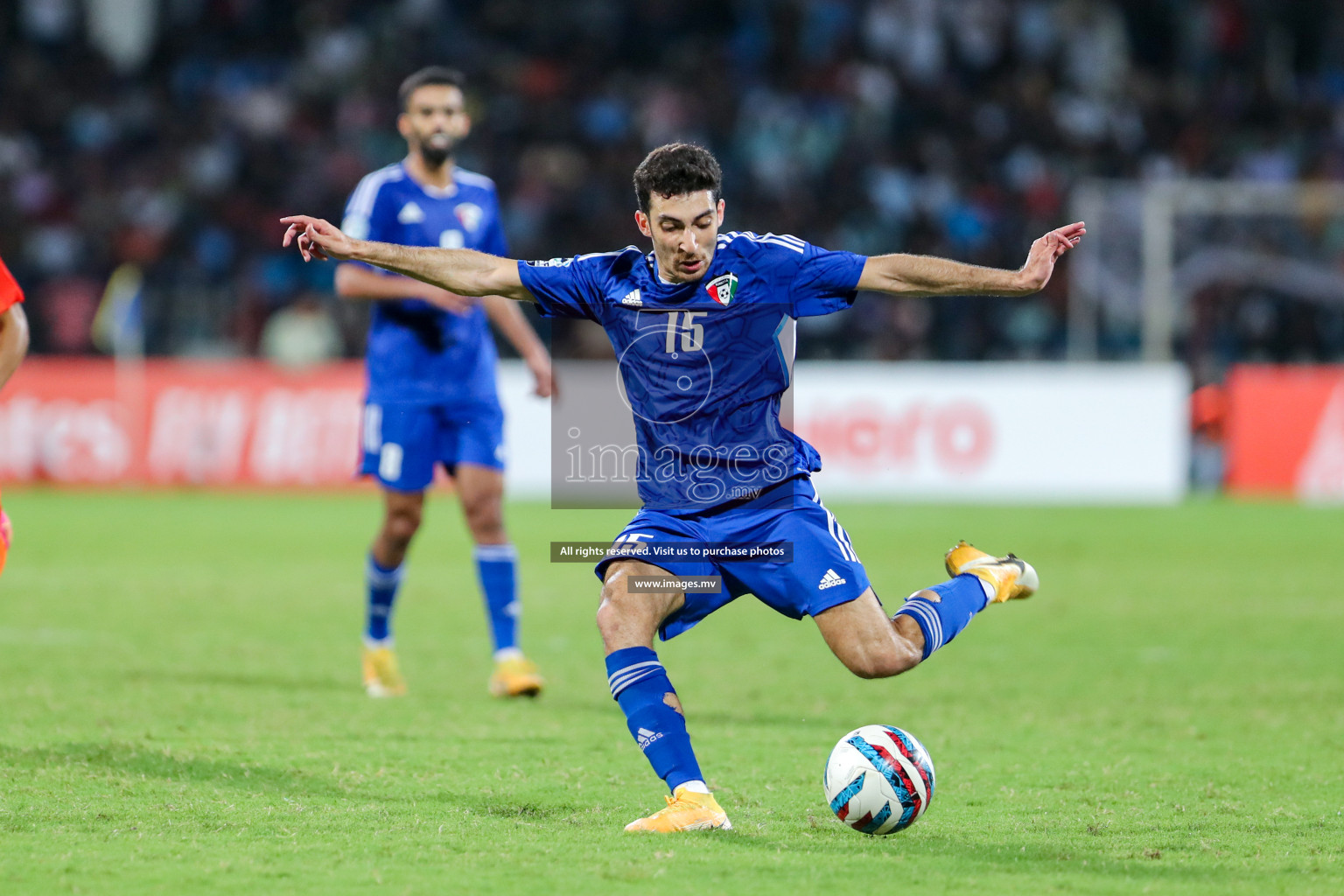 Kuwait vs India in the Final of SAFF Championship 2023 held in Sree Kanteerava Stadium, Bengaluru, India, on Tuesday, 4th July 2023. Photos: Nausham Waheed, Hassan Simah / images.mv