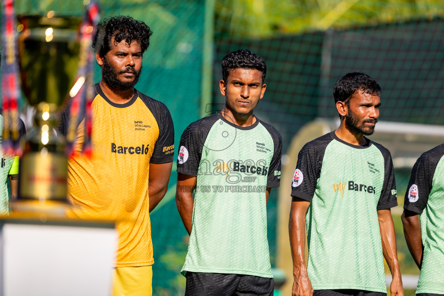 Barcelo vs Conrad in the Final of Resort League 2025 (Ari Zone) was held on Sunday, 28th June 2025 in Conrad Maldives Rangali Island, Alif Dhaalu Atoll, Maldives. Photos: Nausham Waheed / images.mv