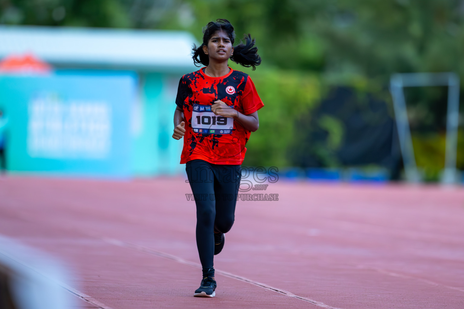 Day 2 of MWSC Interschool Athletics Championships 2024 held in Hulhumale Running Track, Hulhumale, Maldives on Sunday, 10th November 2024. Photos by: Ismail Thoriq / Images.mv