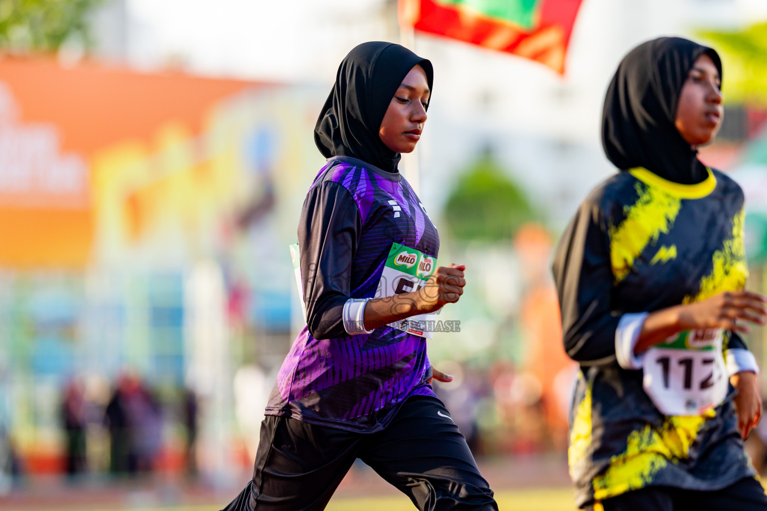 Day 1 of Inter-school Athletics Championship 2025 held in Ekuveni Synthetic Track, Male', Maldives on Monday, 06th October 2025. Photos by: Nausham Waheed / Images.mv