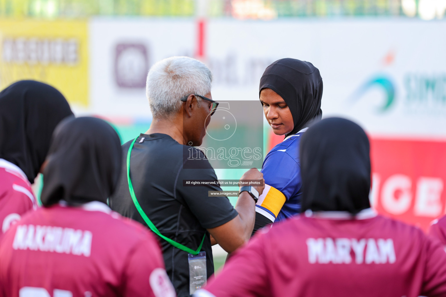 MIRA SC vs Club MYS in 18/30 Futsal Fiesta Classic 2023 held in Hulhumale, Maldives, on Tuesday, 18th July 2023 Photos: Nausham Waheed / images.mv