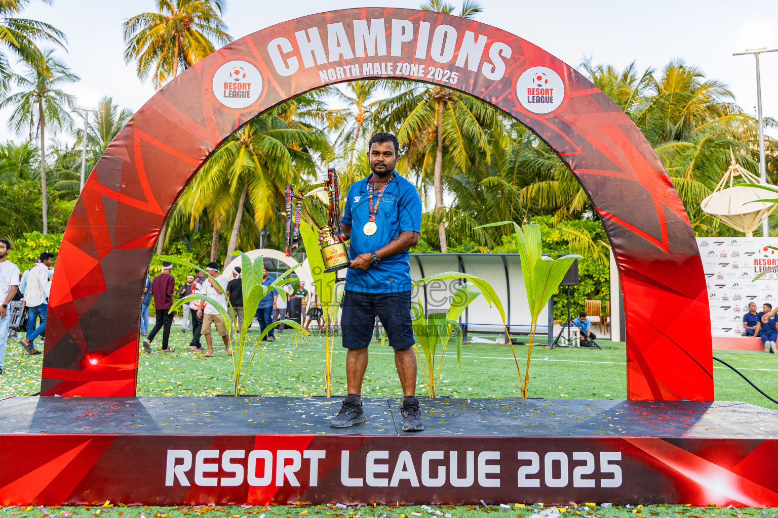 Jumeirah vs Varu in Final of Resort League 2025 (North Male Zone) was held on Saturday, 27th September 2025 in One And Only Reethi Rah Maldives Resort, Photos: Areef Adam / images.mv