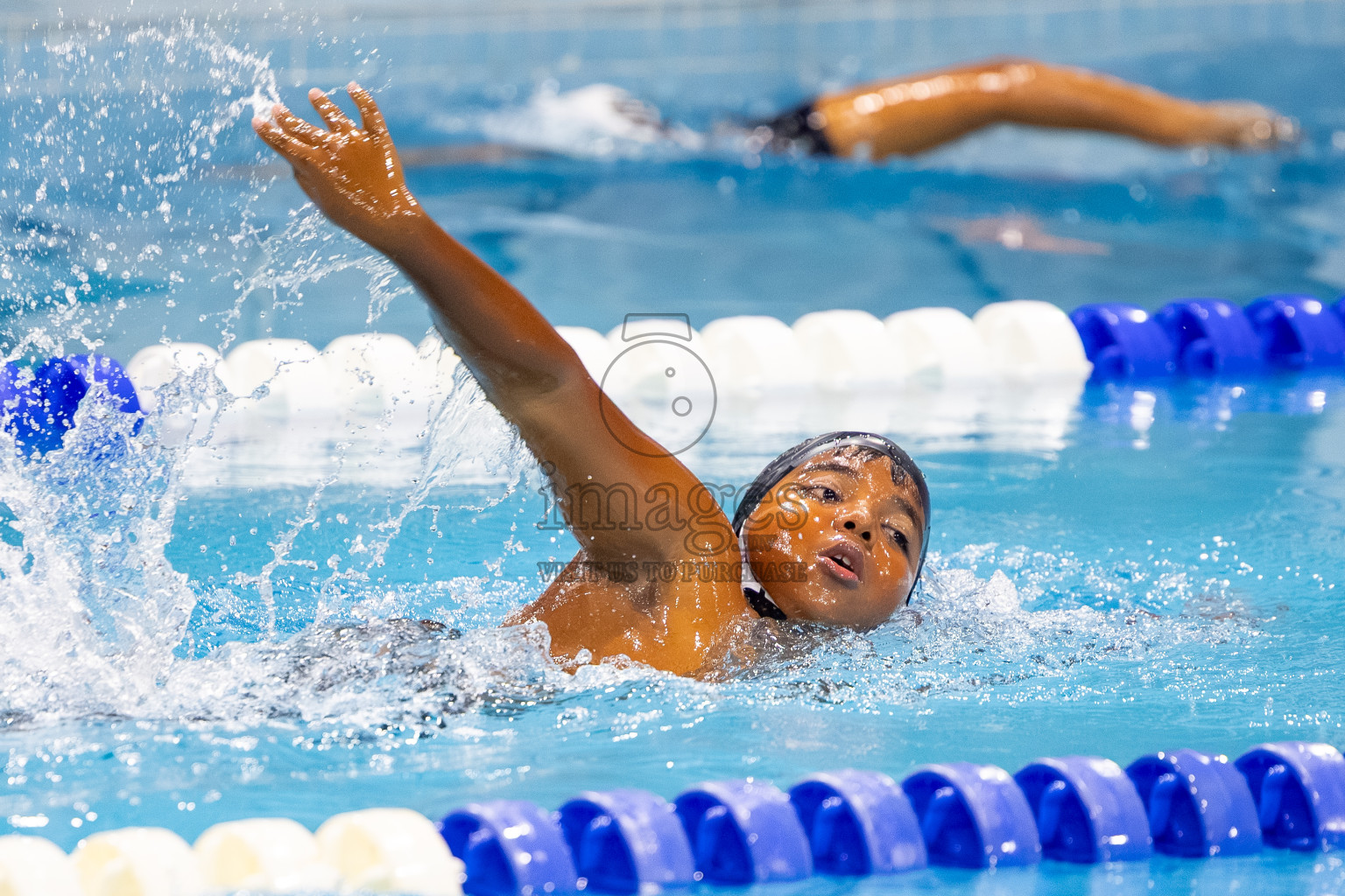 Day 4 of BML 21st Interschool Swimming Competition 2025 was held in Hulhumale' Swimming Pool, Hulhumale', Maldives on Tuesday, 14th October 2025. Photos: Mohamed Mahfooz Moosa / images.mv