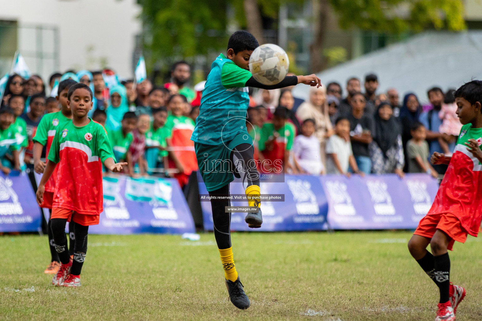 Day 4 of Milo Kids Football Fiesta 2022 was held in Male', Maldives on 22nd October 2022. Photos:Hassan Simah / images.mv