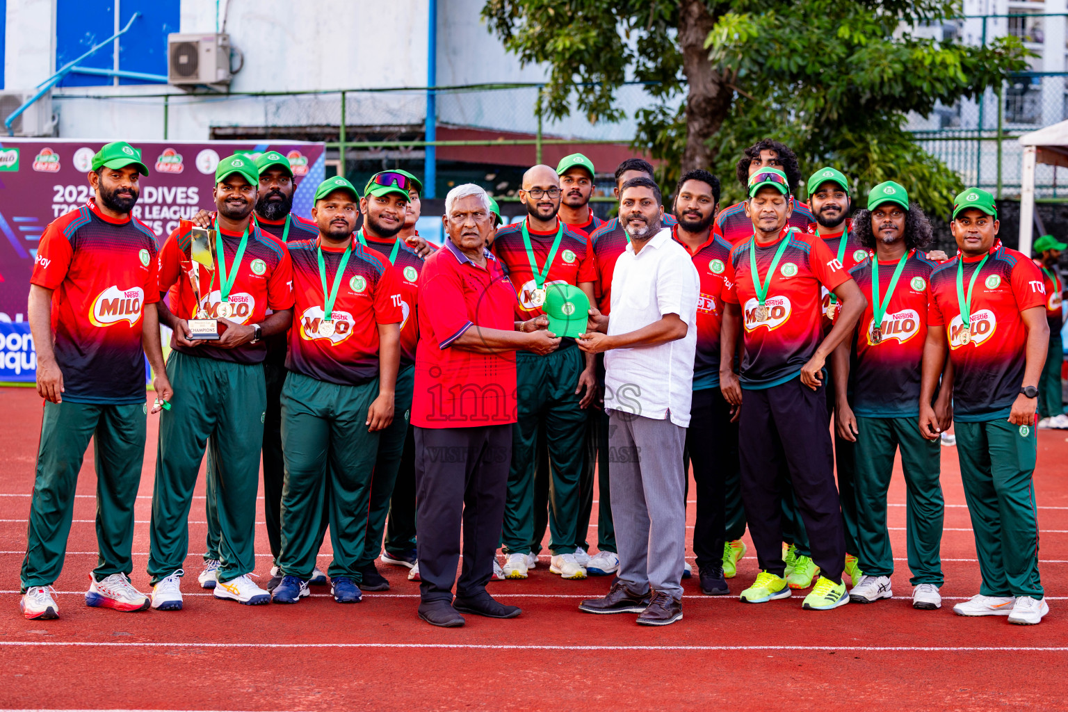 Final of the President's T20 Cricket Cup 2025 held on 8th August 2025, in Ekuveni Cricket Grounds, Male', Maldives. Photos: Nausham Waheed  / Images.mv