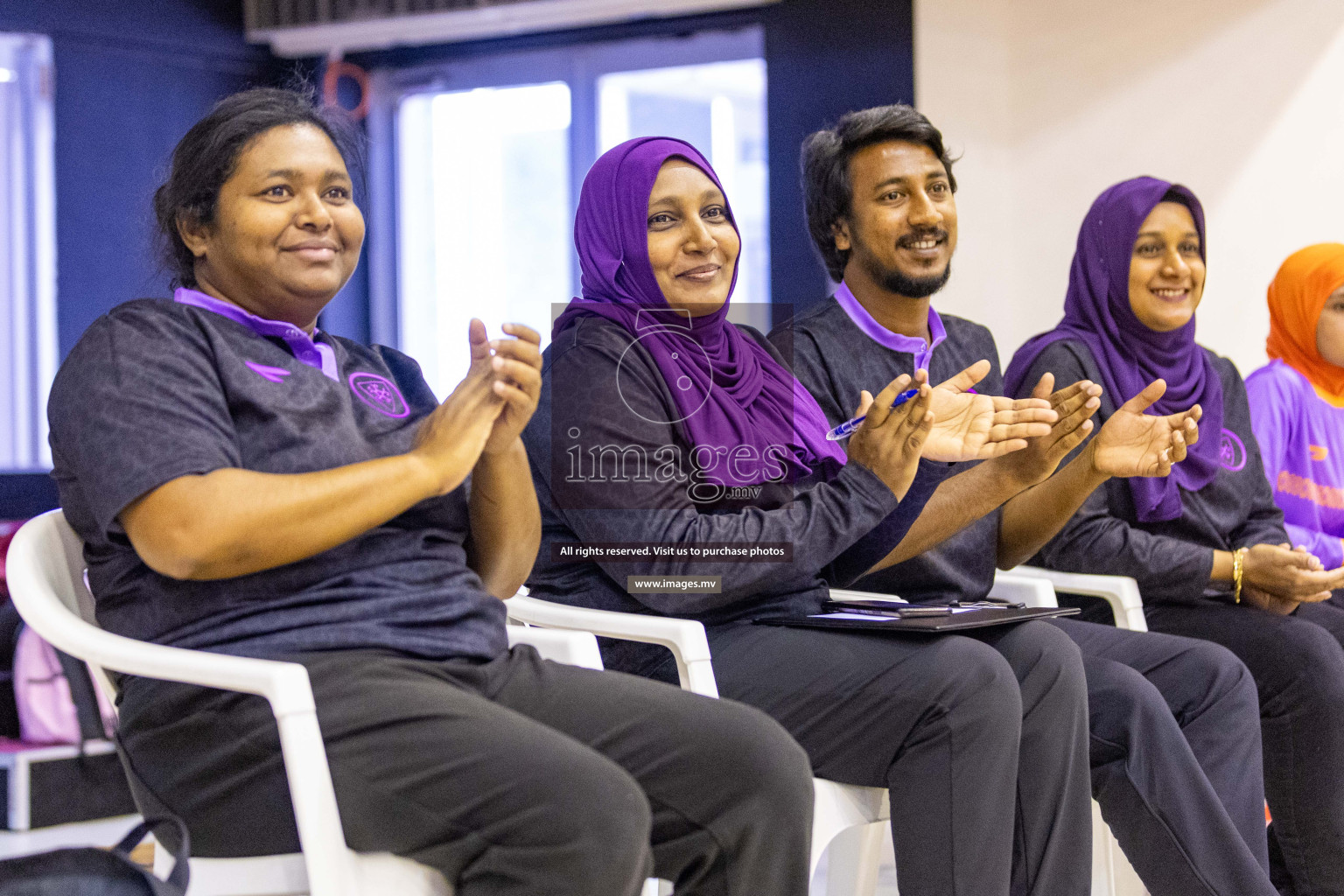 Day7 of 24th Interschool Netball Tournament 2023 was held in Social Center, Male', Maldives on 2nd November 2023. Photos: Nausham Waheed / images.mv