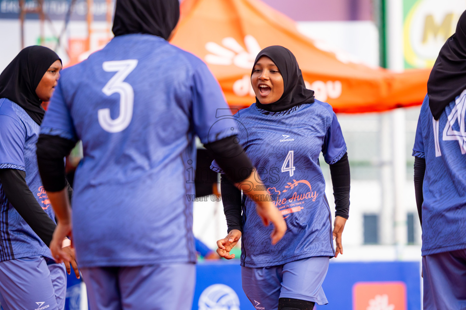 Villingili Z Jamiyya vs Club Volleyball in the Finals of Milo National Junior Volleyball Championship 2025 Woman's Division was held on Sunday, 30th November 2025 at Ekuveni Turf Court Male', Maldives. Photos: Nausham Waheed / images.mv