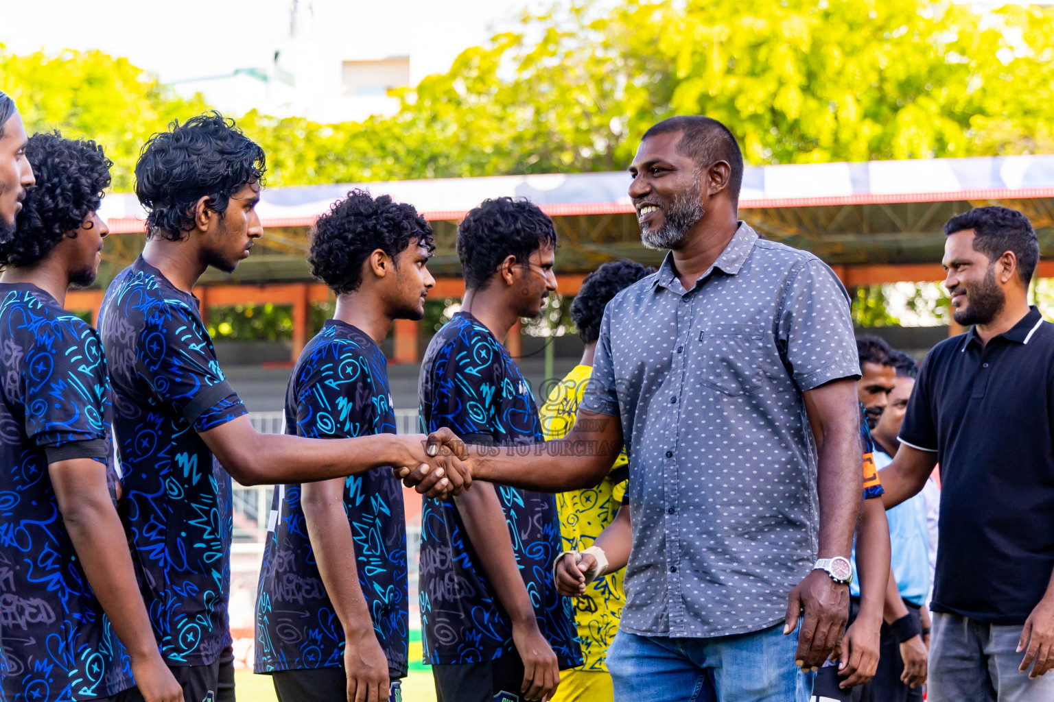 Super United Sports vs Club Eagles in Day 7 of Under 19 Youth Championship 2024 was held at National Stadium in Male', Maldives on Monday, 27th June 2024. Photos: Nausham Waheed / images.mv