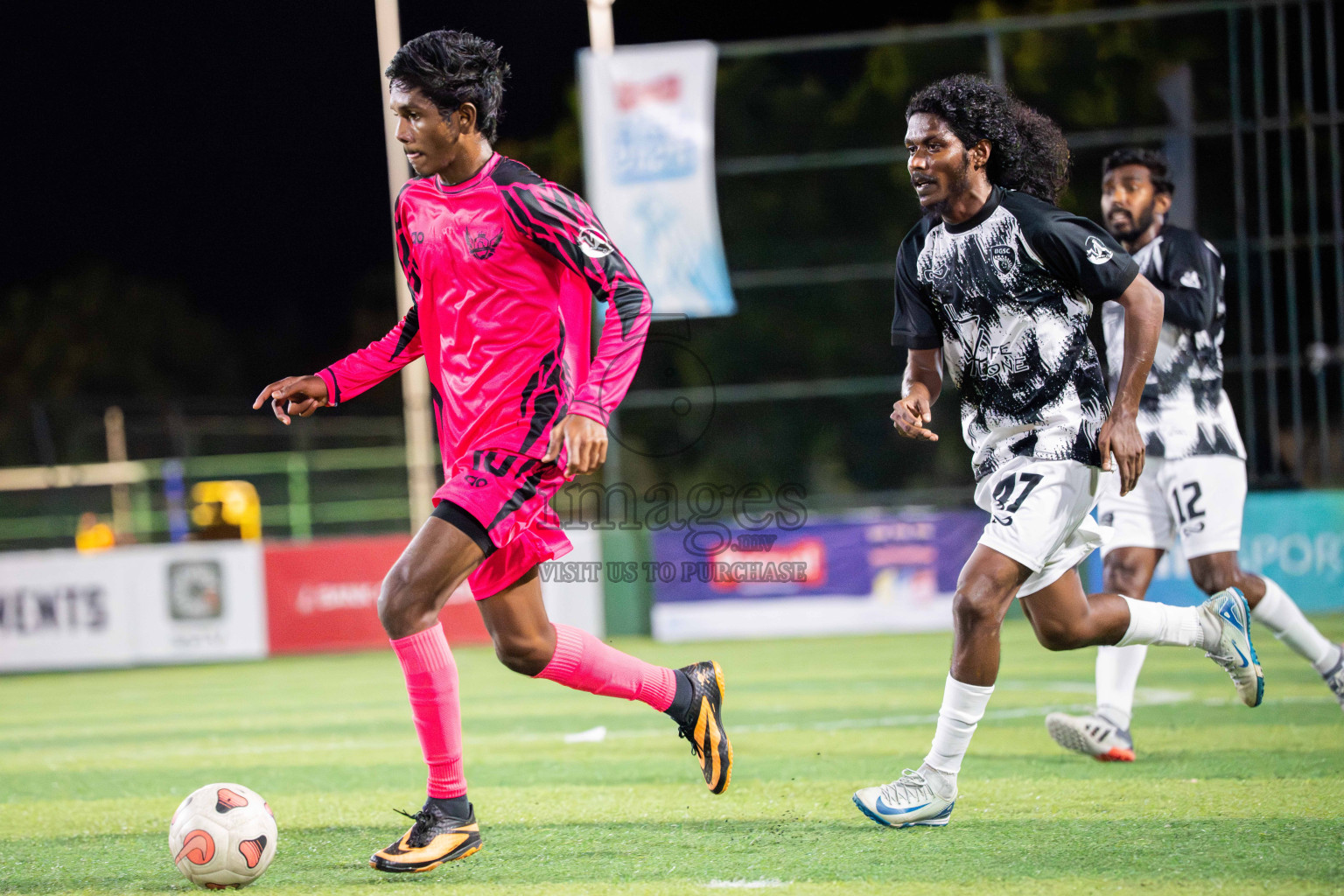 BG SC VS Goalhians in Day 3 - Fonadhoo Youth Futsal Challenge 2025 held in Fonadhoo Futsal Stadium, L. Fonadhoo, Maldives on Tuesdat, 28th October 2025 Photos: Arif Rasheed / images.mv