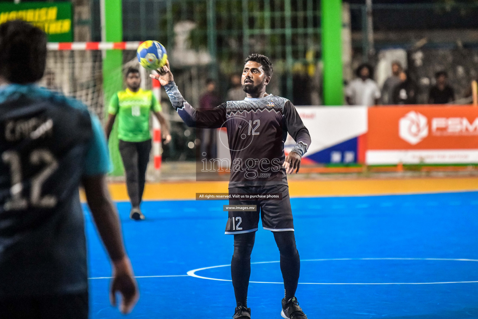 Day 17 of Milo 6th Inter Office Handball Tournament 2022 - Photos by Nausham Waheed