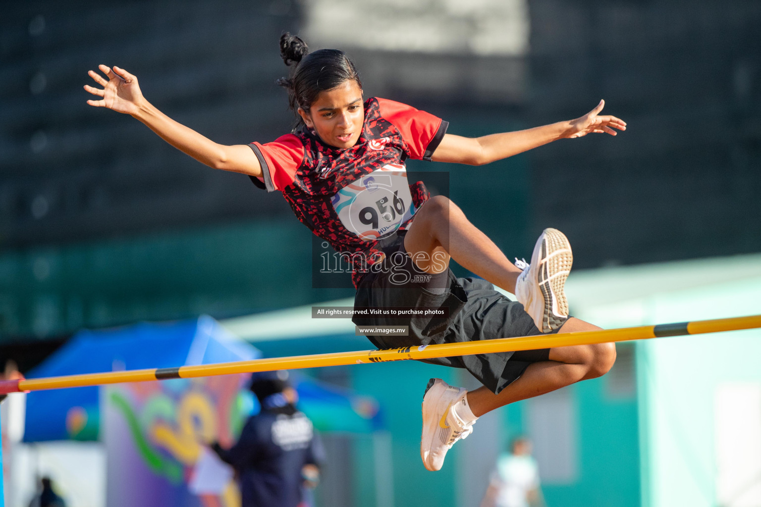 Day three of Inter School Athletics Championship 2023 was held at Hulhumale' Running Track at Hulhumale', Maldives on Tuesday, 16th May 2023. Photos: Nausham Waheed / images.mv