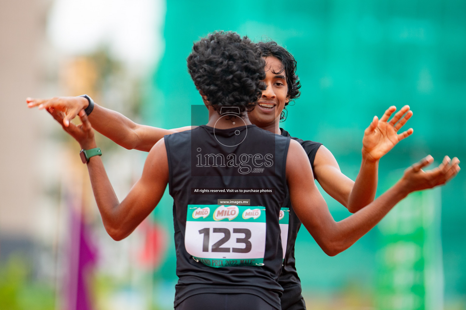 Day 1 of National Grand Prix 2022 on 11 November 2022 in Hulhumale Running Track, Hulhumale, Maldives. Photos: Hassan Simah / images.mv