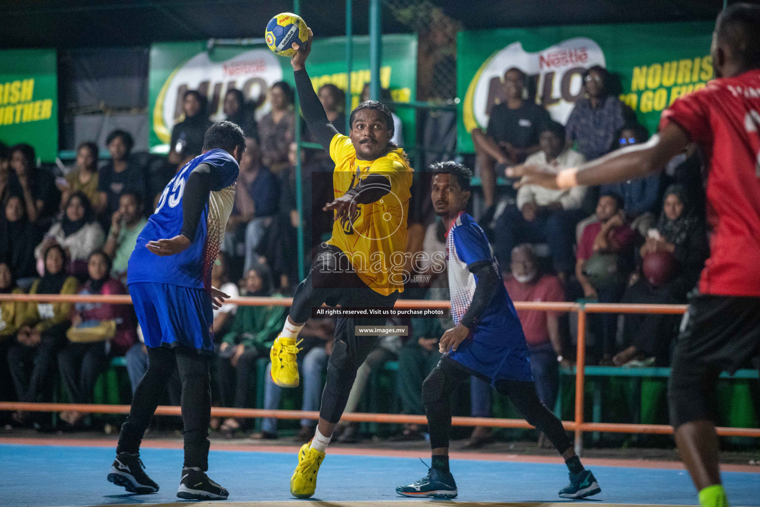 Day 4 of 6th MILO Handball Maldives Championship 2023, held in Handball ground, Male', Maldives on Friday, 23rd May 2023 Photos: Nausham Waheed/ Images.mv