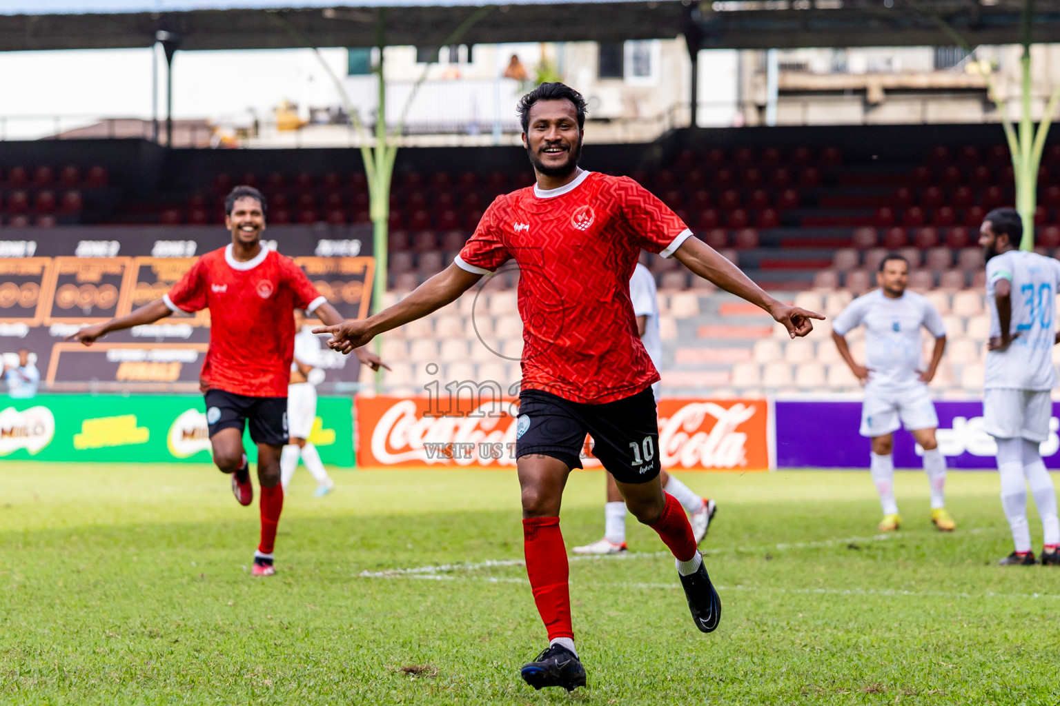 Eydhafushi vs Male' in Semi Finals of Gold Cup 2024 held at National Football Stadium on Saturday, 21st December 2024. Photos: Nausham Waheed / Images.mv