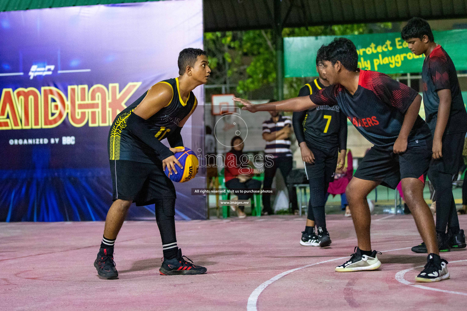 Day3 of Slamdunk by Sosal on 14th April 2023 held in Male'. Photos: Nausham waheed /images.mv