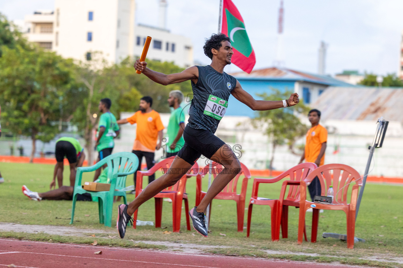 Day 2 of 33rd National Athletics Championship was held in Ekuveni Track at Male', Maldives on Friday, 6th September 2024.
Photos: Ismail Thoriq  / images.mv