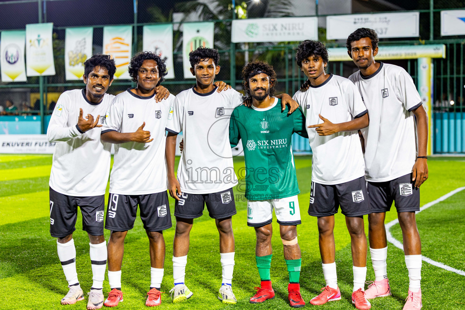 Dee Cee Jay SC vs Comienzo FC in Day 2 of Laamehi Dhiggaru Ekuveri Futsal Challenge 2025 was held on Friday, 25th July 2025, at Dhiggaru Futsal Ground, Dhiggaru, Maldives Photos: Nausham Waheed  / images.mv