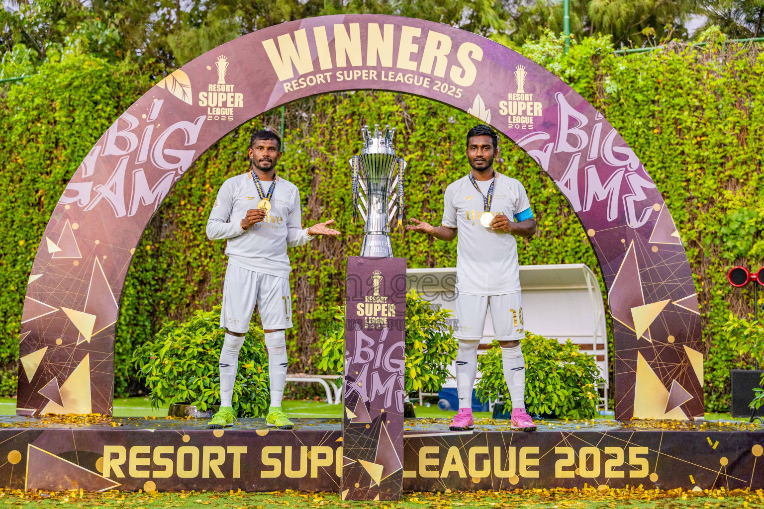 Conrad Maldives vs Joali Maldives in the Final of Resort Super League 2025 was held on Wednesday, 5th November 2025 in Jumeirah Olhaheli Island Maldives, Photos: Areef Adam / images.mv