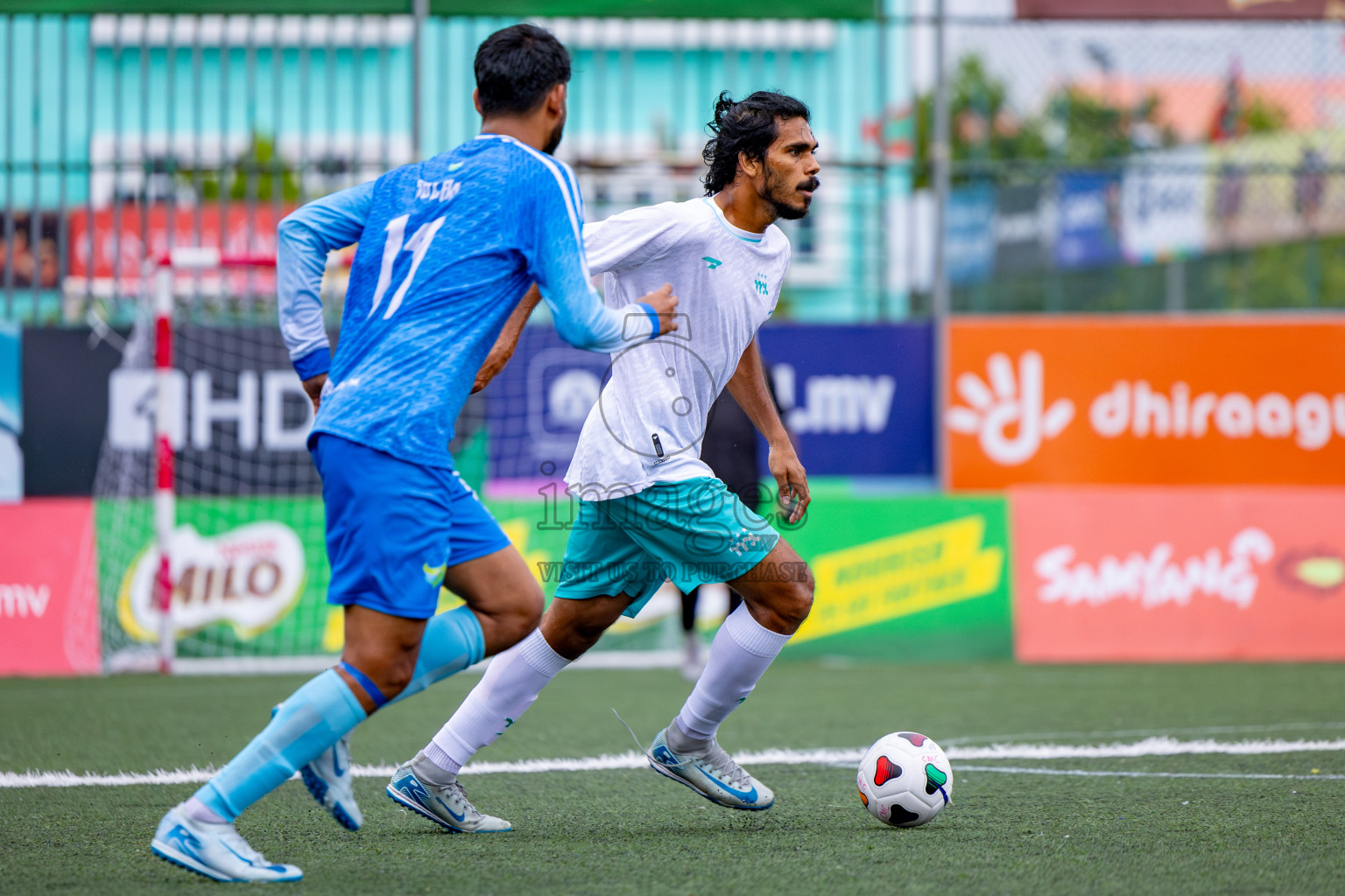 MPL vs Club Fen in Round of 16 of Club Maldives Cup 2024 held in Rehendi Futsal Ground, Hulhumale', Maldives on Wednesday, 9th October 2024. Photos: Nausham Waheed / images.mv