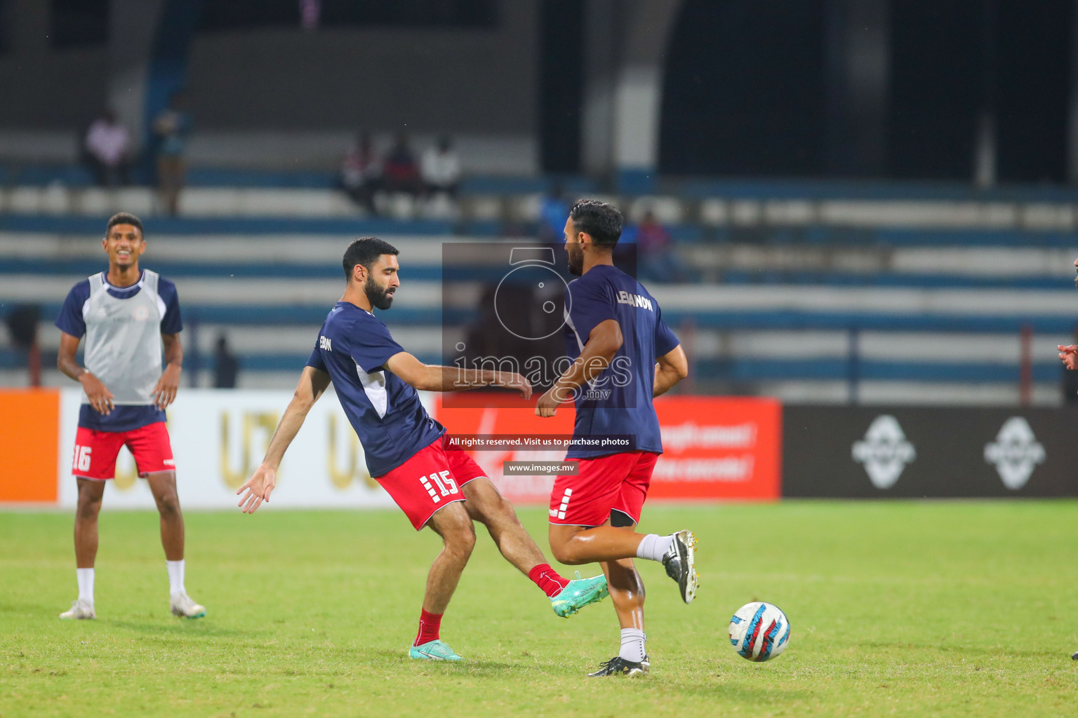 Lebanon vs India in the Semi-final of SAFF Championship 2023 held in Sree Kanteerava Stadium, Bengaluru, India, on Saturday, 1st July 2023. Photos: Hassan Simah / images.mv