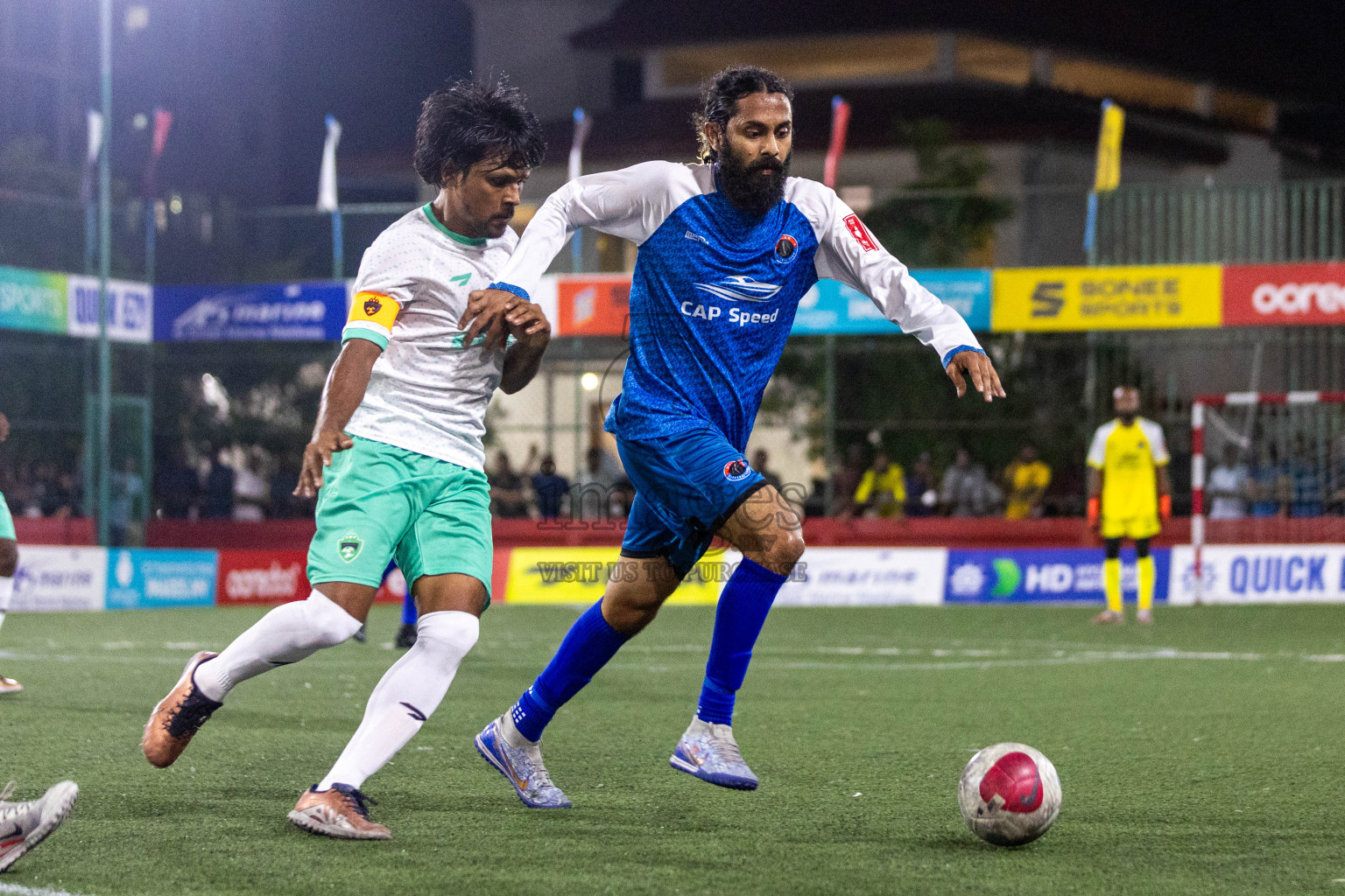 M Mulah vs M Maduvvari in Day 19 of Golden Futsal Challenge 2024 was held on Friday, 2nd February 2024 in Hulhumale', Maldives Photos: Nausham Waheed / images.mv