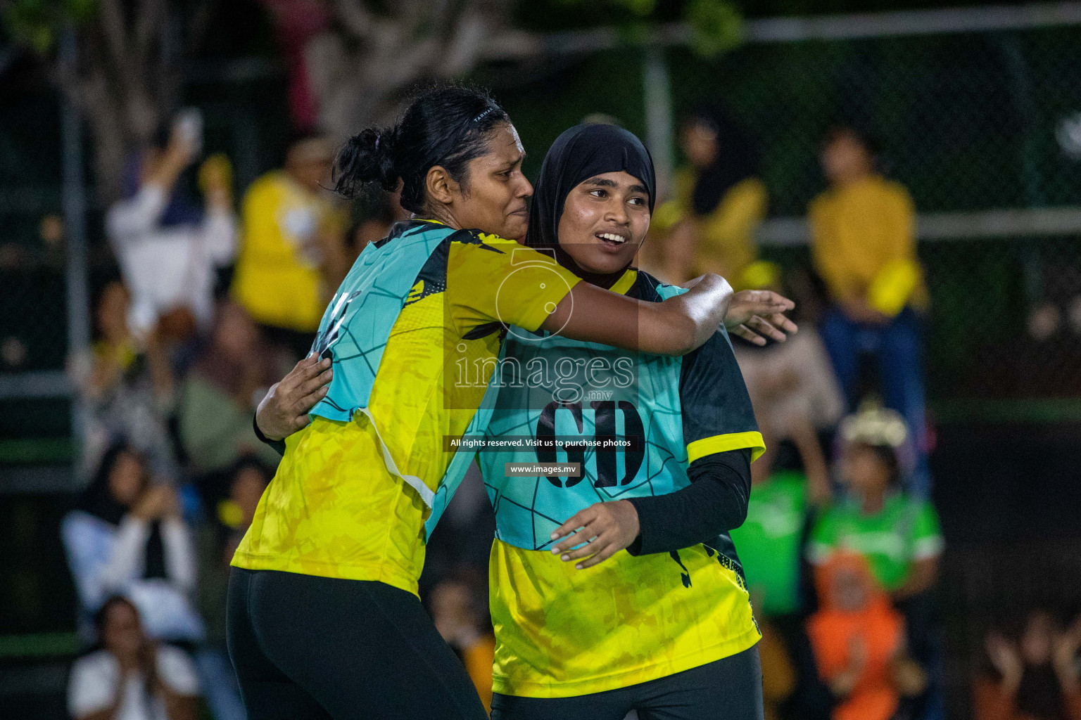 Final of 20th Milo National Netball Tournament 2023, held in Synthetic Netball Court, Male', Maldives on 11th June 2023 Photos: Nausham Waheed/ Images.mv